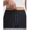 image:imagebaleaf Womens Dressy Capri Pants Stretch with 5 Pockets Golf Capris Work Travel Business Casual UPF 50Black