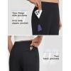 image:imagebaleaf Womens Dressy Capri Pants Stretch with 5 Pockets Golf Capris Work Travel Business Casual UPF 50Black
