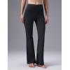 image:imagebaleaf Womens Fleece Lined Flare LeggingsBlack