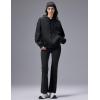 image:imagebaleaf Womens Fleece Lined Flare LeggingsBlack