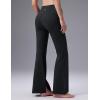 image:imagebaleaf Womens Fleece Lined Flare LeggingsBlack