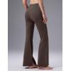 image:imagebaleaf Womens Fleece Lined Flare LeggingsDark Brown