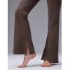 image:imagebaleaf Womens Fleece Lined Flare LeggingsDark Brown