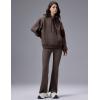 image:imagebaleaf Womens Fleece Lined Flare LeggingsDark Brown
