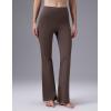 image:imagebaleaf Womens Fleece Lined Flare LeggingsDark Brown