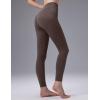 image:imagebaleaf Womens Fleece Lined LeggingsDark Brown