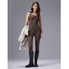 image:imagebaleaf Womens Fleece Lined LeggingsDark Brown