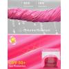 image:imagebaleaf Womens High Waisted 14 Swim Skirts Boxer Liner Quick Dry Tennis Skirt Bathing Suit Split Swimsuit Bottom with PocketPink