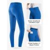image:imagebaleaf Womens Horse Riding Pants Equestrian Full Seat Breeches Horseback Tights Silicone Zipped PocketBlue
