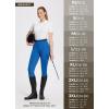 image:imagebaleaf Womens Horse Riding Pants Equestrian Full Seat Breeches Horseback Tights Silicone Zipped PocketBlue