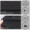 image:imagebaleaf Womens Joggers Running Pants Quick Dry Lightweight Workout with Zipper Pockets Drawstring Hiking Travel GymBlackpants