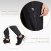 image:imagebaleaf Womens Joggers Running Pants Quick Dry Lightweight Workout with Zipper Pockets Drawstring Hiking Travel GymBlackpants
