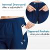 image:imagebaleaf Womens Joggers Running Pants Quick Dry Lightweight Workout with Zipper Pockets Drawstring Hiking Travel GymYalebluepants