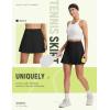 image:imagebaleaf Womens Tennis Skirts 14 High Waisted Golf Athletic Skorts with Shorts Pockets A Line Pickleball Casual SkirtBlack