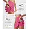 image:imagebaleaf Womens Tennis Skirts 14 High Waisted Golf Athletic Skorts with Shorts Pockets A Line Pickleball Casual SkirtPink