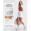 image:imagebaleaf Womens Tennis Skirts 14 High Waisted Golf Athletic Skorts with Shorts Pockets A Line Pickleball Casual SkirtWhite