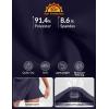image:imagebaleaf Womens Tennis Skirts High Waisted Golf Skorts with Pockets Side Pleated Slit ALine Athletic Pickleball SkirtsNavy Blue