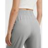 image:imagebaleaf Womens Track Pants Lightweight Athletic Travel Wide Leg Pants with Pockets 30 Work Lounge Loose Fit UPF50Gray