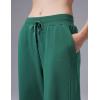 image:imagebaleaf Womens Wide Leg Fleece Lined PantsDark Green