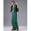 image:imagebaleaf Womens Wide Leg Fleece Lined PantsDark Green