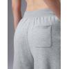 image:imagebaleaf Womens Wide Leg Fleece Lined PantsHeather Light Gray