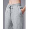 image:imagebaleaf Womens Wide Leg Fleece Lined PantsHeather Light Gray