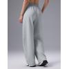 image:imagebaleaf Womens Wide Leg Fleece Lined PantsHeather Light Gray