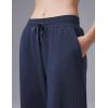image:imagebaleaf Womens Wide Leg Fleece Lined PantsNavy Blue