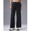image:imagebaleaf Womens Wide Leg PantsBlack