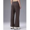 image:imagebaleaf Womens Wide Leg PantsDark Brown