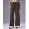 image:imagebaleaf Womens Wide Leg PantsDark Brown