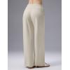 image:imagebaleaf Womens Wide Leg PantsLight Brown