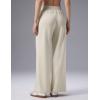 image:imagebaleaf Womens Wide Leg PantsLight Brown