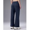 image:imagebaleaf Womens Wide Leg PantsNavy Blue