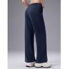 image:imagebaleaf Womens Wide Leg PantsNavy Blue