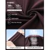 image:imagebaleaf Womens Wide Leg Yoga Pants 28 Dress Work Pants with Pockets Stretch High Waist Casual PantsDark Brown