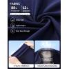 image:imagebaleaf Womens Wide Leg Yoga Pants 28 Dress Work Pants with Pockets Stretch High Waist Casual PantsNavy Blue