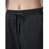 image:imagebaleaf Womens Yoga Casual LooseFit Tapered PantsBlack