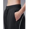image:imagebaleaf Womens Yoga Casual LooseFit Tapered PantsBlack