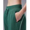 image:imagebaleaf Womens Yoga Casual LooseFit Tapered PantsDark Green