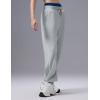 image:imagebaleaf Womens Yoga Casual LooseFit Tapered PantsHeather Light Gray
