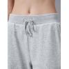 image:imagebaleaf Womens Yoga Casual LooseFit Tapered PantsHeather Light Gray