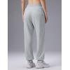 image:imagebaleaf Womens Yoga Casual LooseFit Tapered PantsHeather Light Gray