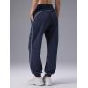 image:imagebaleaf Womens Yoga Casual LooseFit Tapered PantsNavy Blue