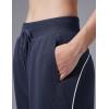 image:imagebaleaf Womens Yoga Casual LooseFit Tapered PantsNavy Blue