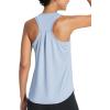 image:imagebaleaf Womens Athletic Tank Tops Workout Sleeveless Running Racerback Shirts Quick Dry Breathable Yoga Tennis Gym01blue