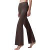 image:imagebaleaf Womens Fleece Lined Flare LeggingsDark Brown