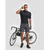 image:imagebaleaf Mens 7 Mountain Bike Shorts 4D Padded Loosefit MTB Cycling Riding Bicycle Biker Short Zipper PocketsDark Gray
