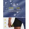 image:imagebaleaf Mens 7 Mountain Bike Shorts 4D Padded Loosefit MTB Cycling Riding Bicycle Biker Short Zipper PocketsNavy Blue