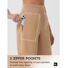 image:imagebaleaf Womens Bermuda Long Shorts 9 Knee Length Athletic Running Shorts with Zip Pockets Stretch Loose Summer UPF 50Brown